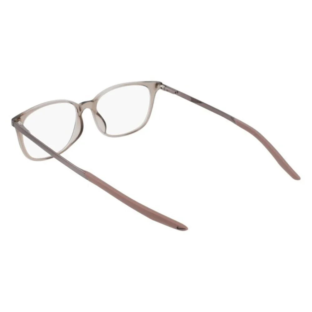 NWT Nike 7283 Baroque Brown Rectangle 52mm Eyeglasses